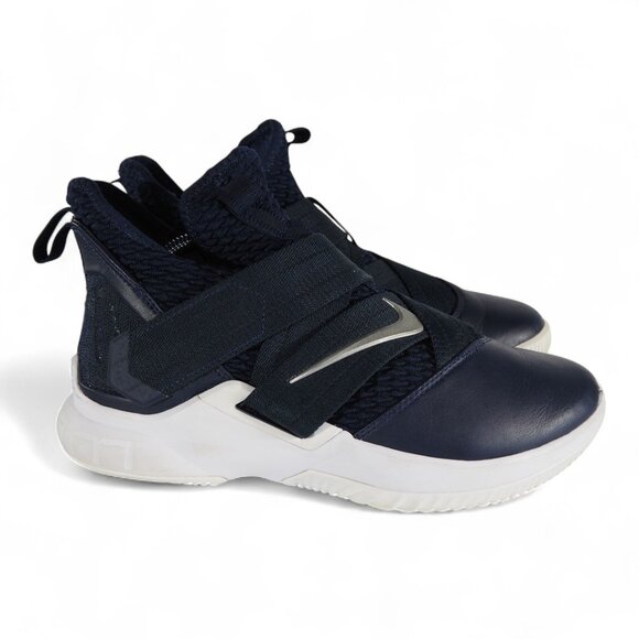 Nike LeBron Soldier 12 TB Promo 'College Navy' Youth 6.5 AT3872-406 Basketball - Picture 4 of 11
